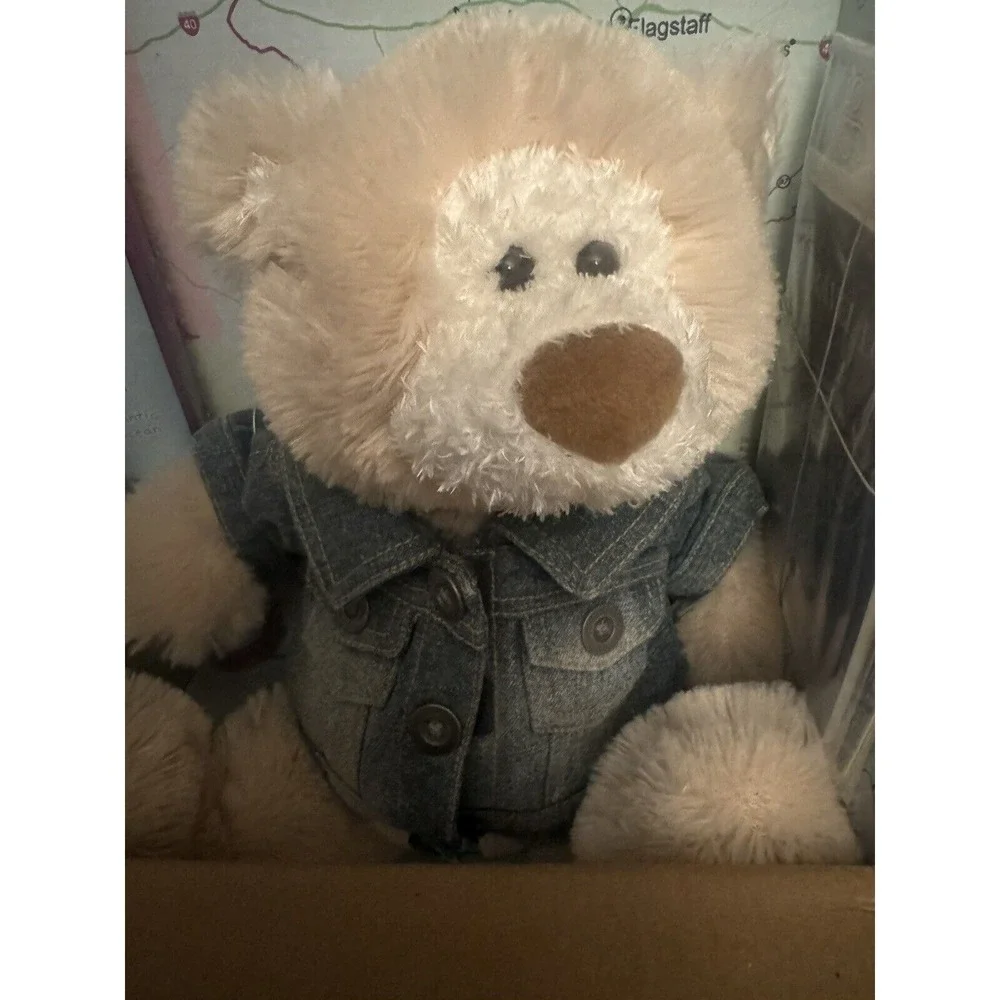 Gund Plush Everywhere Bear Travel Set RARE Kids Teddy Bear Passport Map‎ Etc